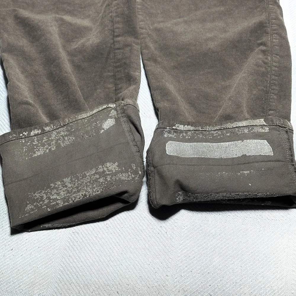 Peter Millar Brown Corduroy 5 Pocket Classic Fit Stretch Pants Men's‎ Size 38x33